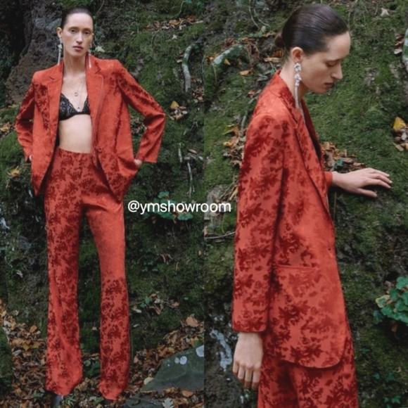 Mango Jackets & Blazers - MANGO Jacquard suit